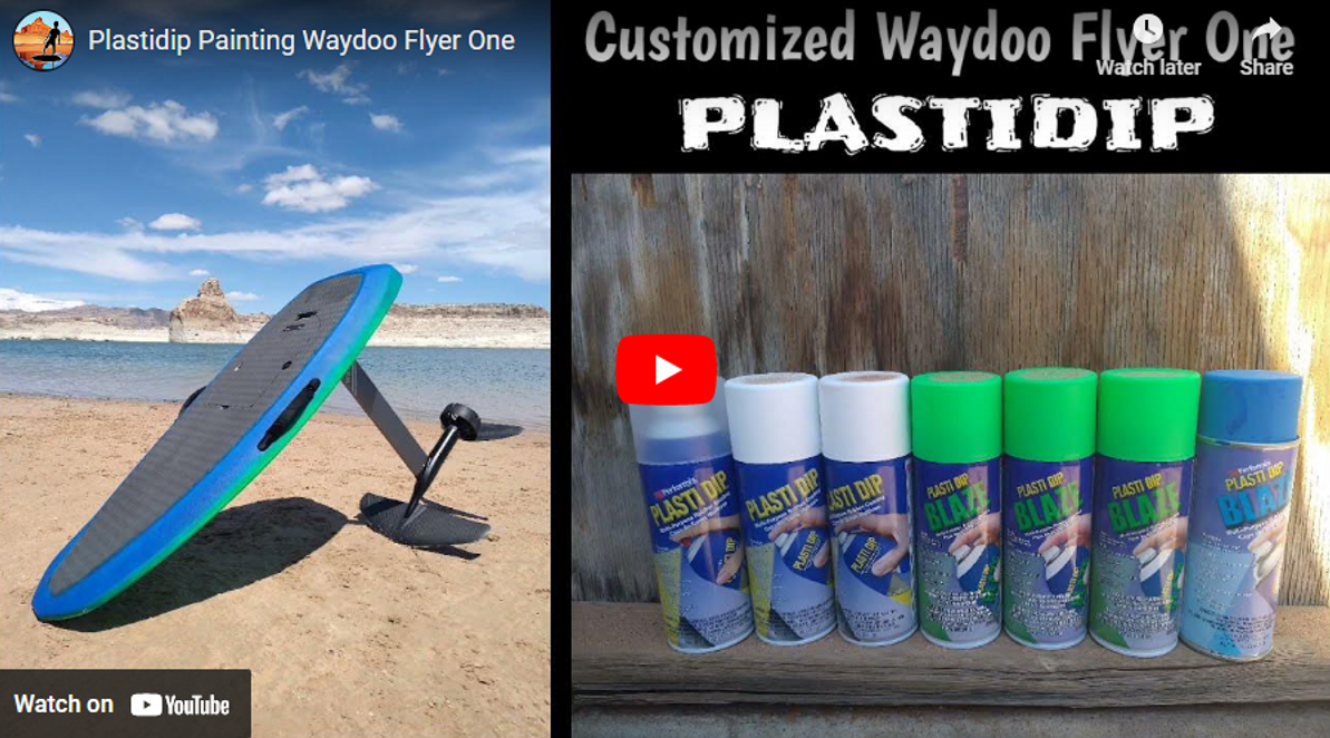 Custom Painting your Waydoo Flyer One with Plastidip - MACkite